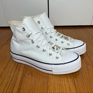 Converse chuck Taylor all star lift high top platform white